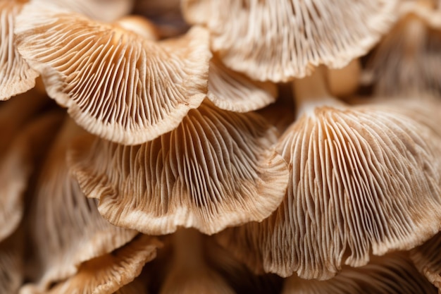 Free Photo closeup of mushrooms