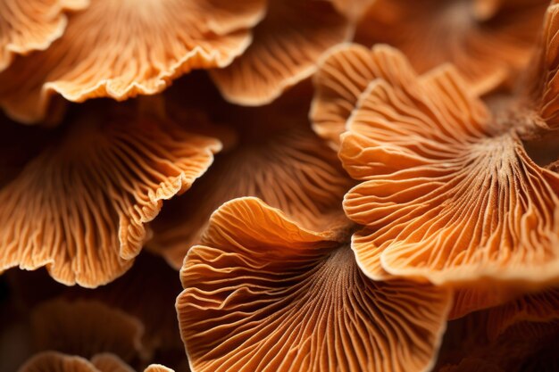 Closeup of mushrooms