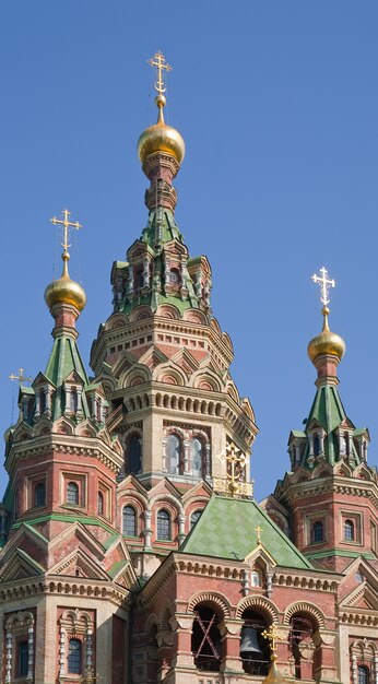 Closeup of orthodox church