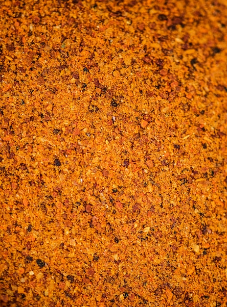 Closeup of spice power texture