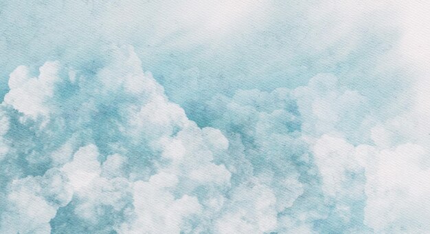 cloudy watercolor background