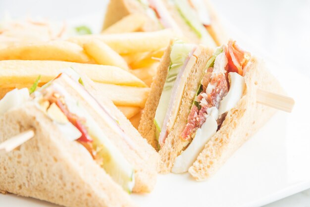 Club sandwiches