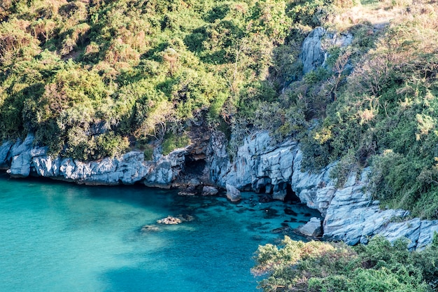 coast sea and cave