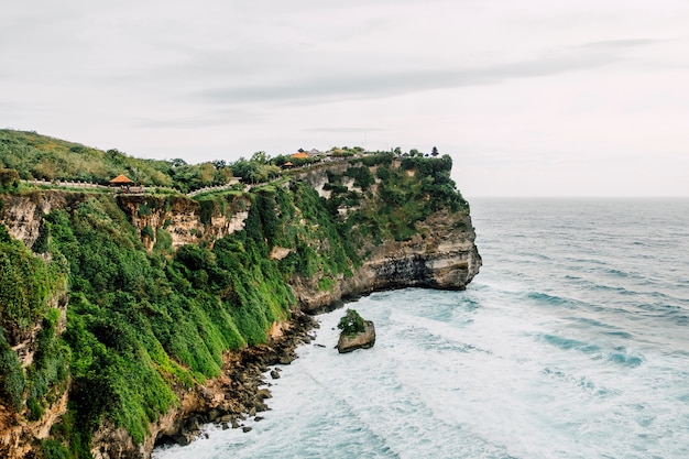 Free photo coastline of bali