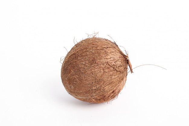 Free photo coconut isolated