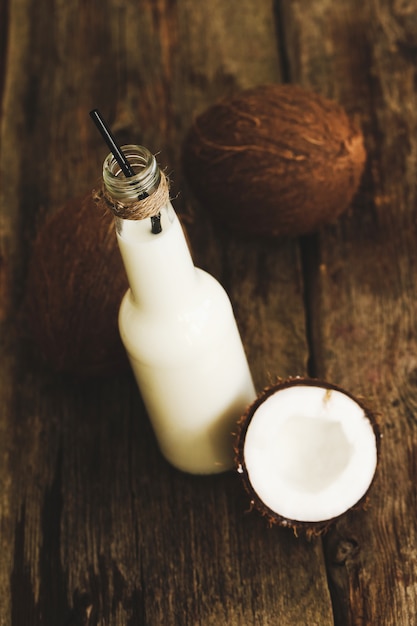 Free photo coconut milk