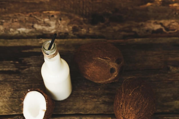 Free photo coconut milk