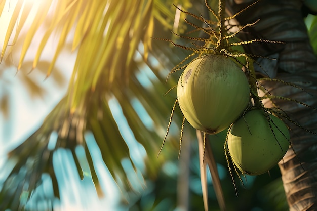 Coconut still life