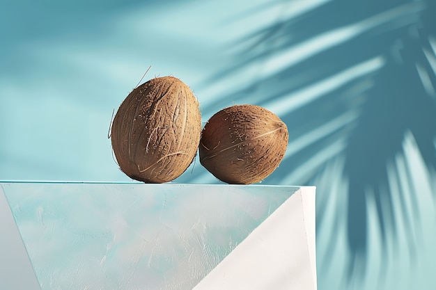 Free Photo coconut still life