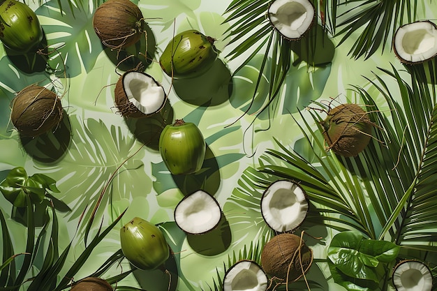 Coconut still life