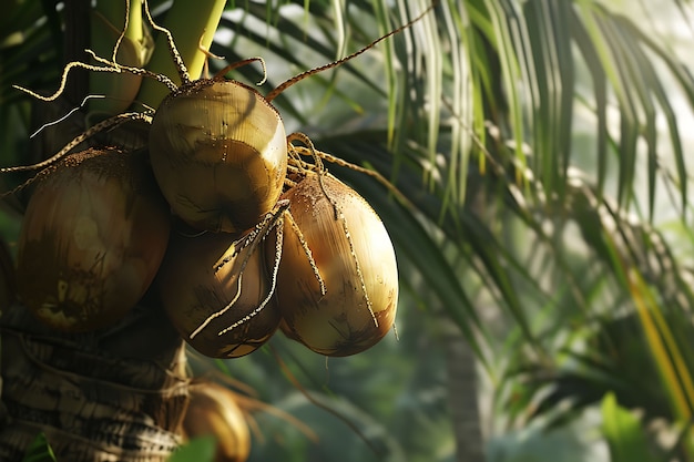 Coconut still life