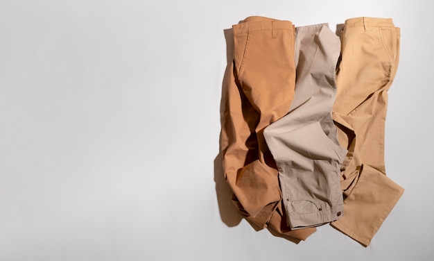 Free photo collection of beige tone colored pants