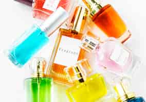 Free photo collection of small perfume bottles