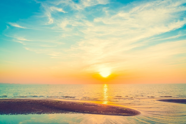 color blue white sunset sky