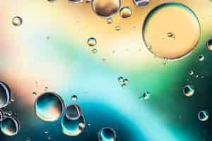 Free photo colorful abstract background with bubbles