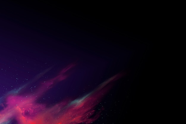 Colorful abstract nebula space background