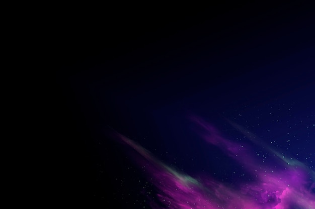 Colorful abstract nebula space background