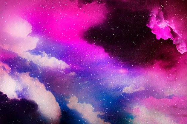 Colorful abstract universe textured background