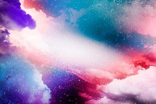 Free photo colorful abstract universe textured background