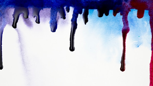 Free Photo colorful artistic stains of watercolor splashes