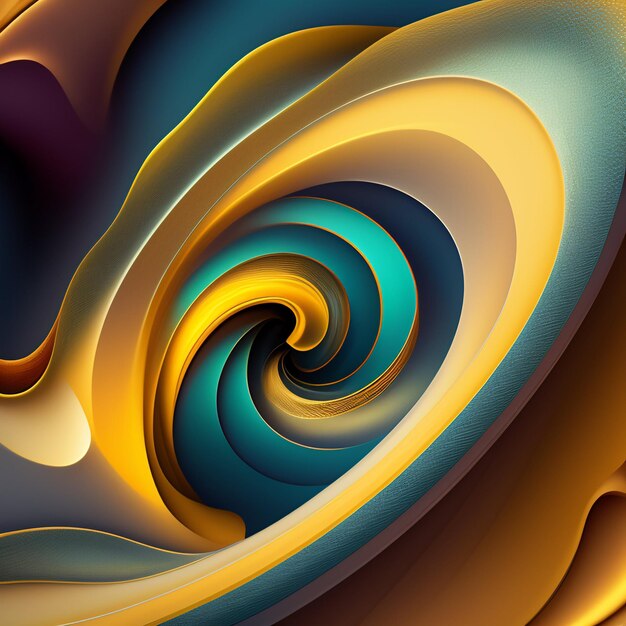 A colorful background with a spiral design.