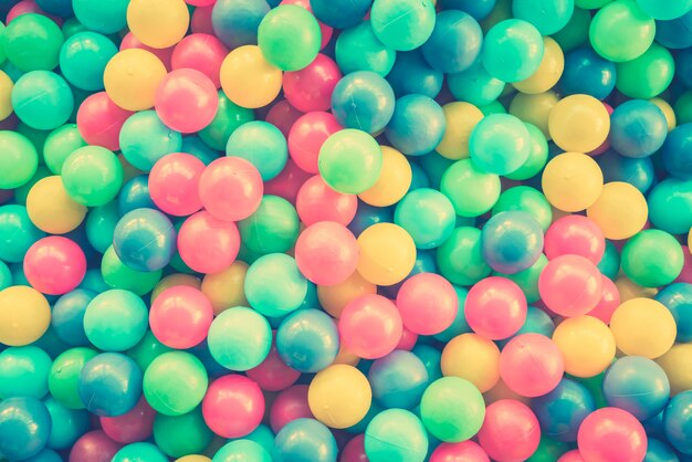 Colorful balls