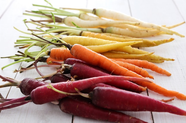 Colorful carrots