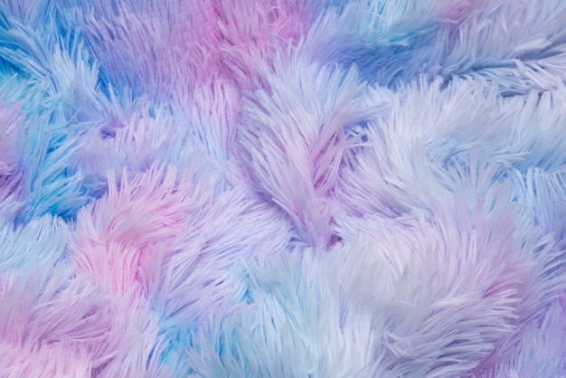 Free Photo colorful fur close up