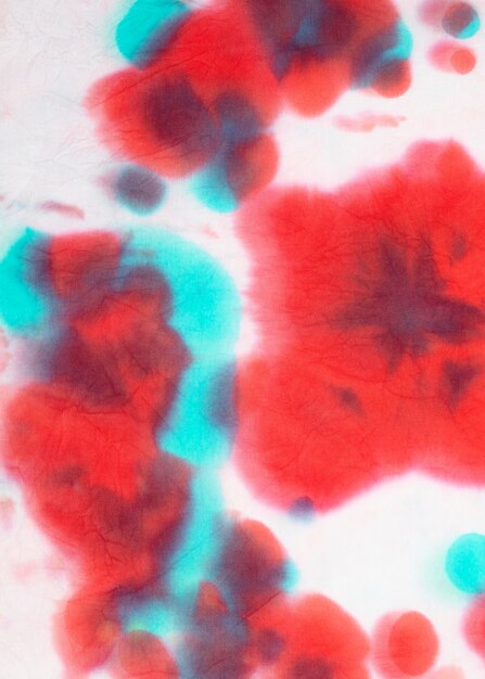 Colorful gradient tie-dye fabric surface