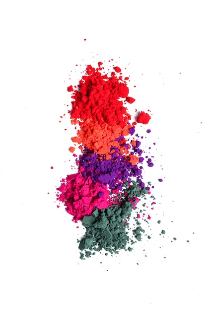 Colorful powder, Holi festival concept