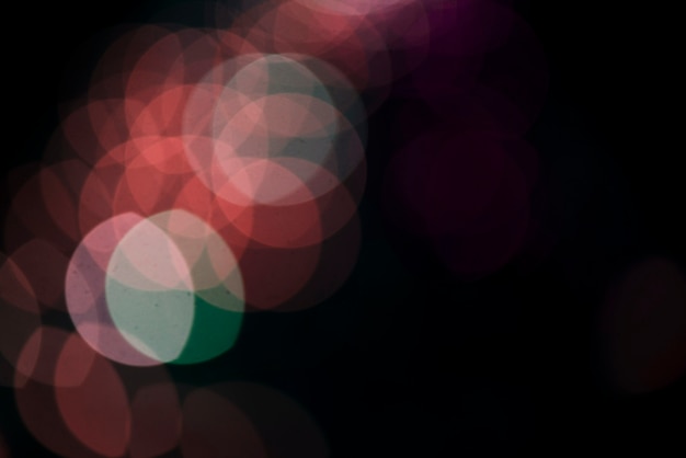 Free Photo colorful round lights background