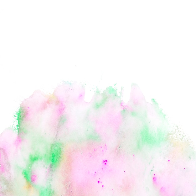 Free photo colorful stain abstract painting