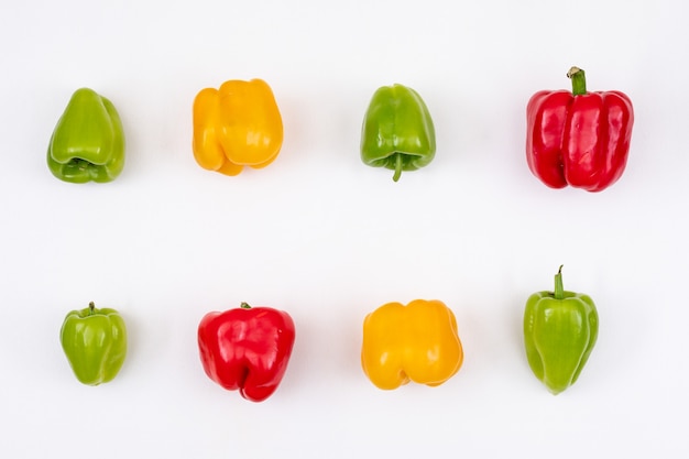 Colorful sweet peppers