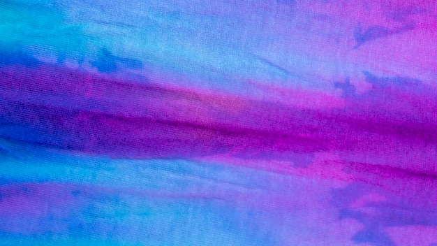 Colorful tie-dye fabric surface