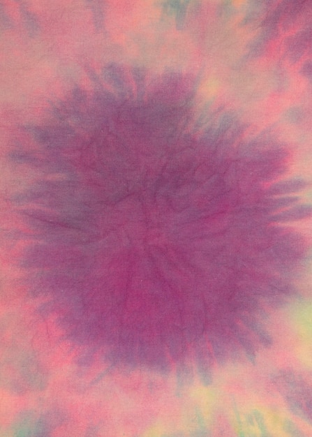 Colorful tie-dye fabric texture