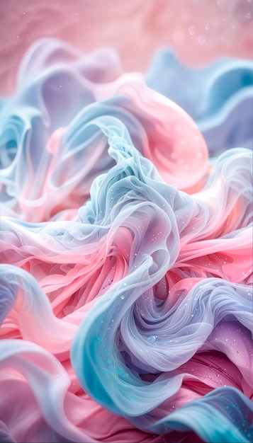 Free photo colorful wavy swirly texture