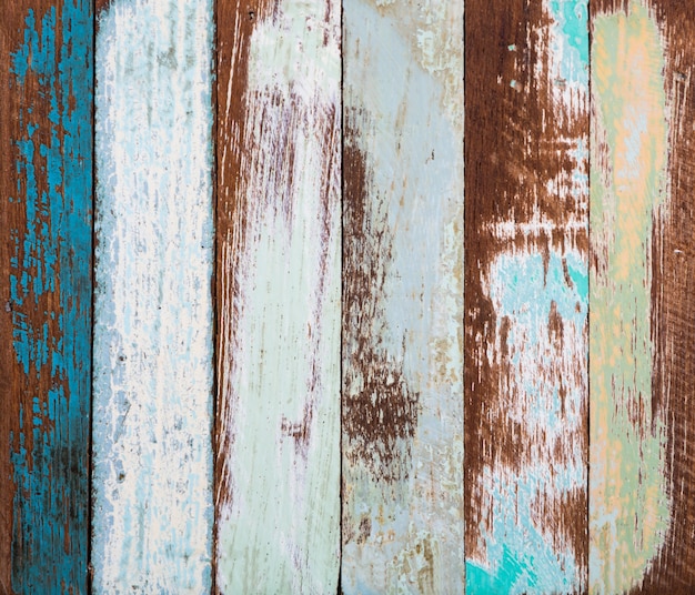 Colorful wood background