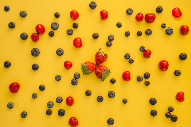 Composition of fruits