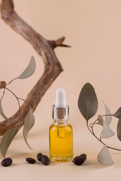 Composition of jojoba oil dropper