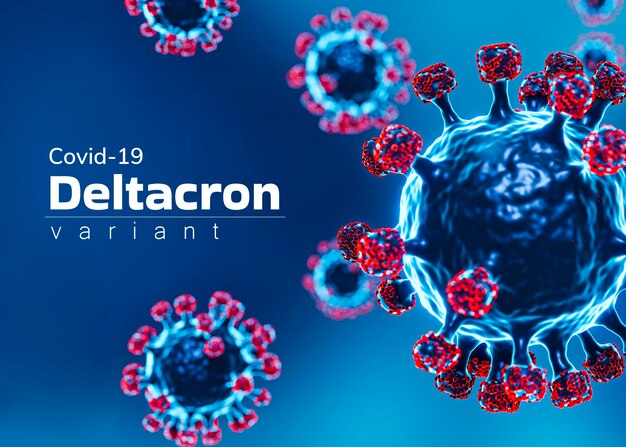 Concept of deltracron variant of covid