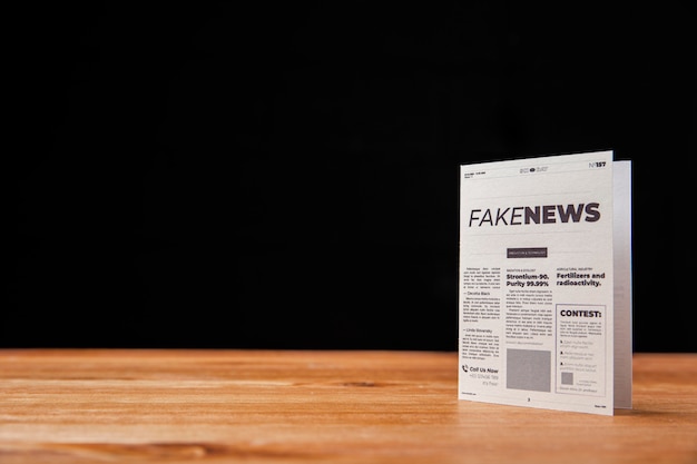 Free Photo concept of fake news