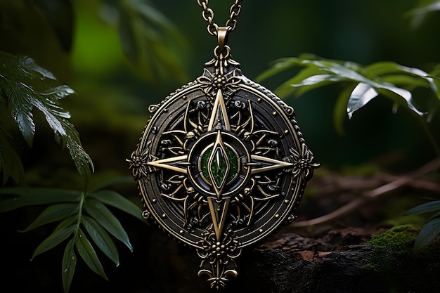 Free Photo concept magic fantasy amulet design