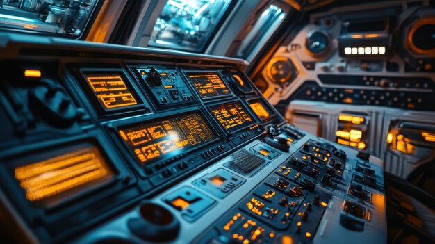 Control table of a spacecraft