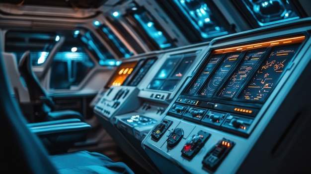 Control table of a spacecraft