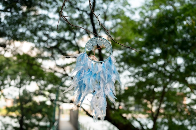 Cool dream catcher outdoors