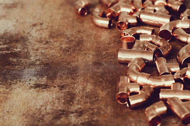 Copper pipes