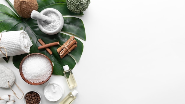 Copy-space natural cosmetics and cleansing disks