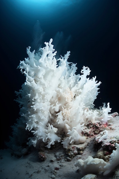 Coral bleaching threat sealife