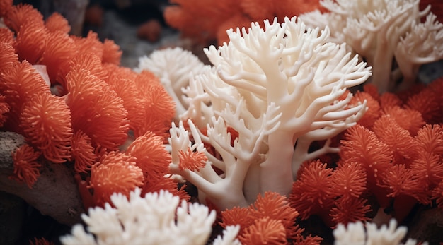 Free Photo coral bleaching threat sealife