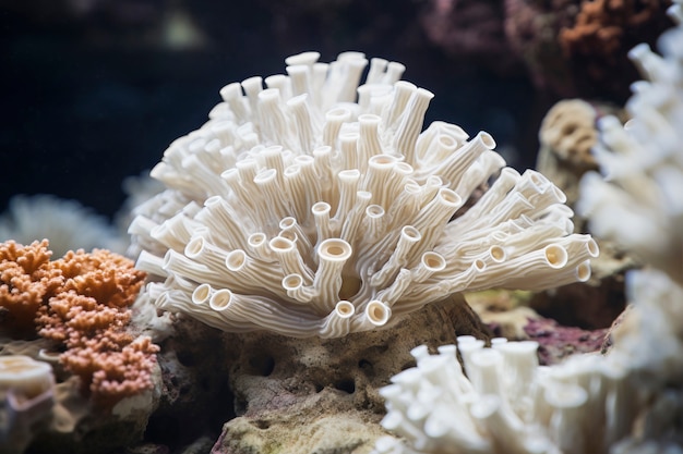 Free Photo coral bleaching threat sealife